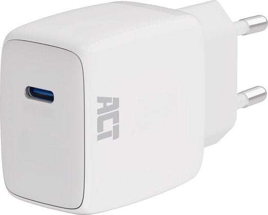 ACT USB-C Lader 35W met Power Delivery PPS en GaNFast AC2135