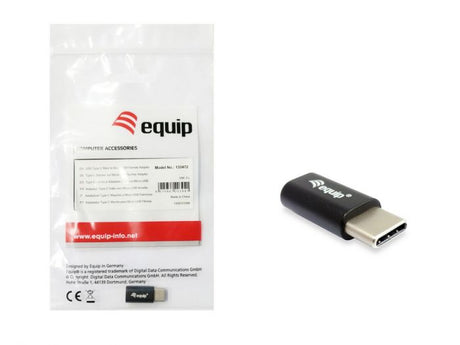 Equip Adapter USB-C -> Micro USB zwart