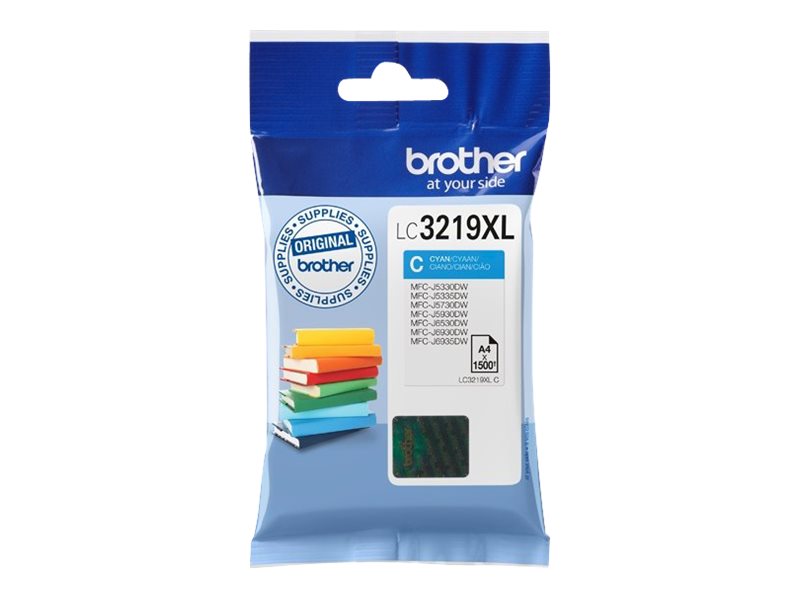 BROTHER LC-3219XLC Inkt Cyaan (1500 pagina s)