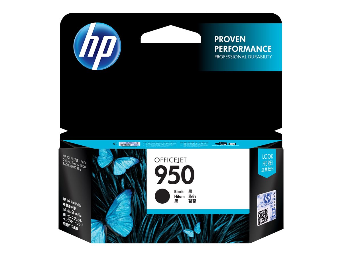 HP 950 original Ink cartridge CN049AE BGY black high capacity 1.000 pages 1-pack Officejet