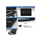 Act Ac8105 LAPTOPSTAND INC FAN/4 PORTS USB HUB