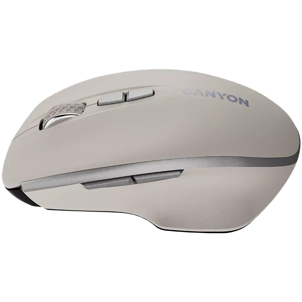 Canyon Wireless Mouse MW-21 Optical/2.4 GHz/7 Keys latte retail