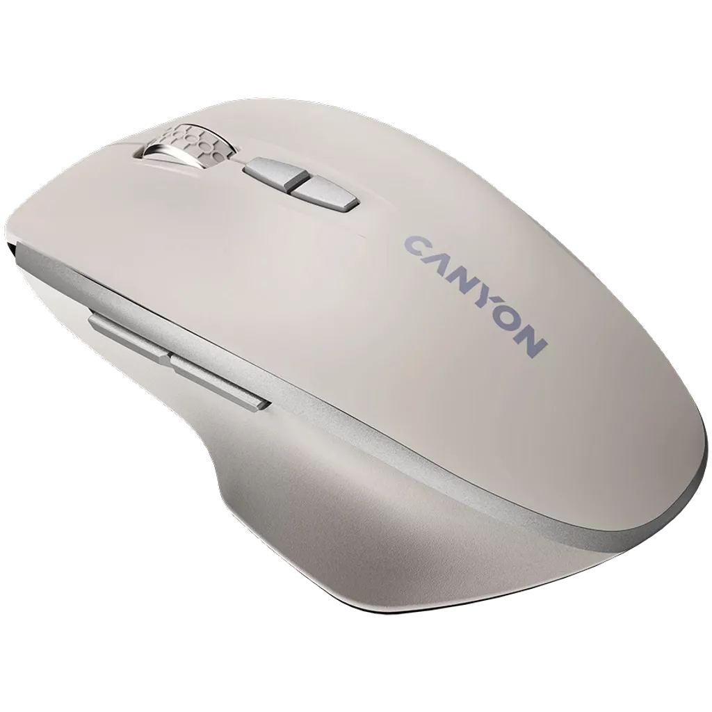 Canyon Wireless Mouse MW-21 Optical/2.4 GHz/7 Keys latte retail