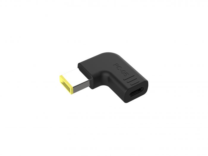 CONCEPTRONIC Adapter USB-C -> DC, Lenovo Slim Tip 18-20V zwart