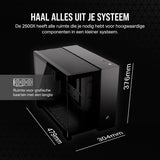 Hedo gaming desktop GPC-I7-14700KF, 1TB NVmeopslag, 32GB , Nvidia RTX4060Ti-8G, W11H