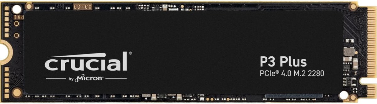 SSD 500GB Crucial M.2 (2280) P3 Plus NVMe PCIe intern retail