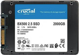 SSD 2TB Crucial 2,5" (6.3cm) BX500 SATAIII 3D 7mm retail