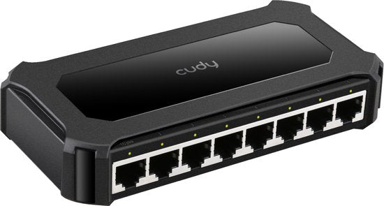 Cudy - GS108D - 8-poorts - Gigabit - Desktopswitch