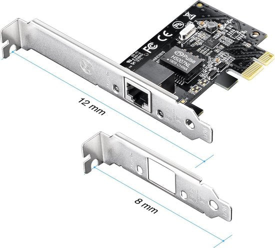 Cudy PE10- Gigabit PCI Express- netwerkadapter