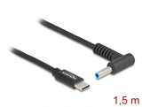 DELOCK Notebook oplaadkabel USB Type-C St. HP 4,5 x 3,0 mm