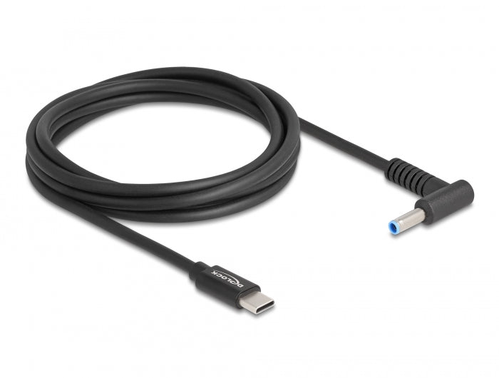 DELOCK Notebook oplaadkabel USB Type-C St. HP 4,5 x 3,0 mm