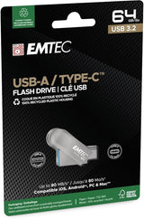 Emtec USB3.2 Type-C Dual D280 64GB