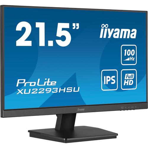 iiyama ProLite XU2293HSU-B6 computer monitor 54,6 cm (21.5") 1920 x 1080 Pixels Full HD LED Zwart