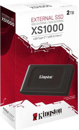 Kingston Technology 2TB XS1000 External USB 3.2 Gen 2 Draagbare Solid State Drive