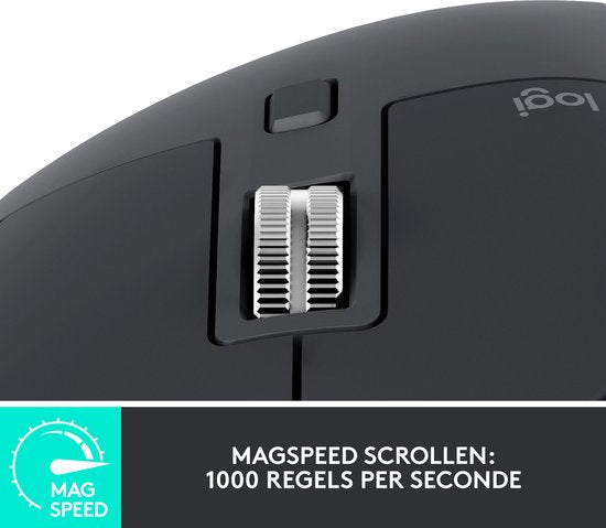 Logitech MX Master 3S Wireless Optical Retail