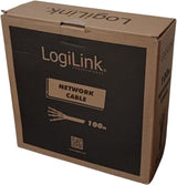 LogiLink Patchkabel CAT6 U/UTP AWG24 100.00m wit geen connectors