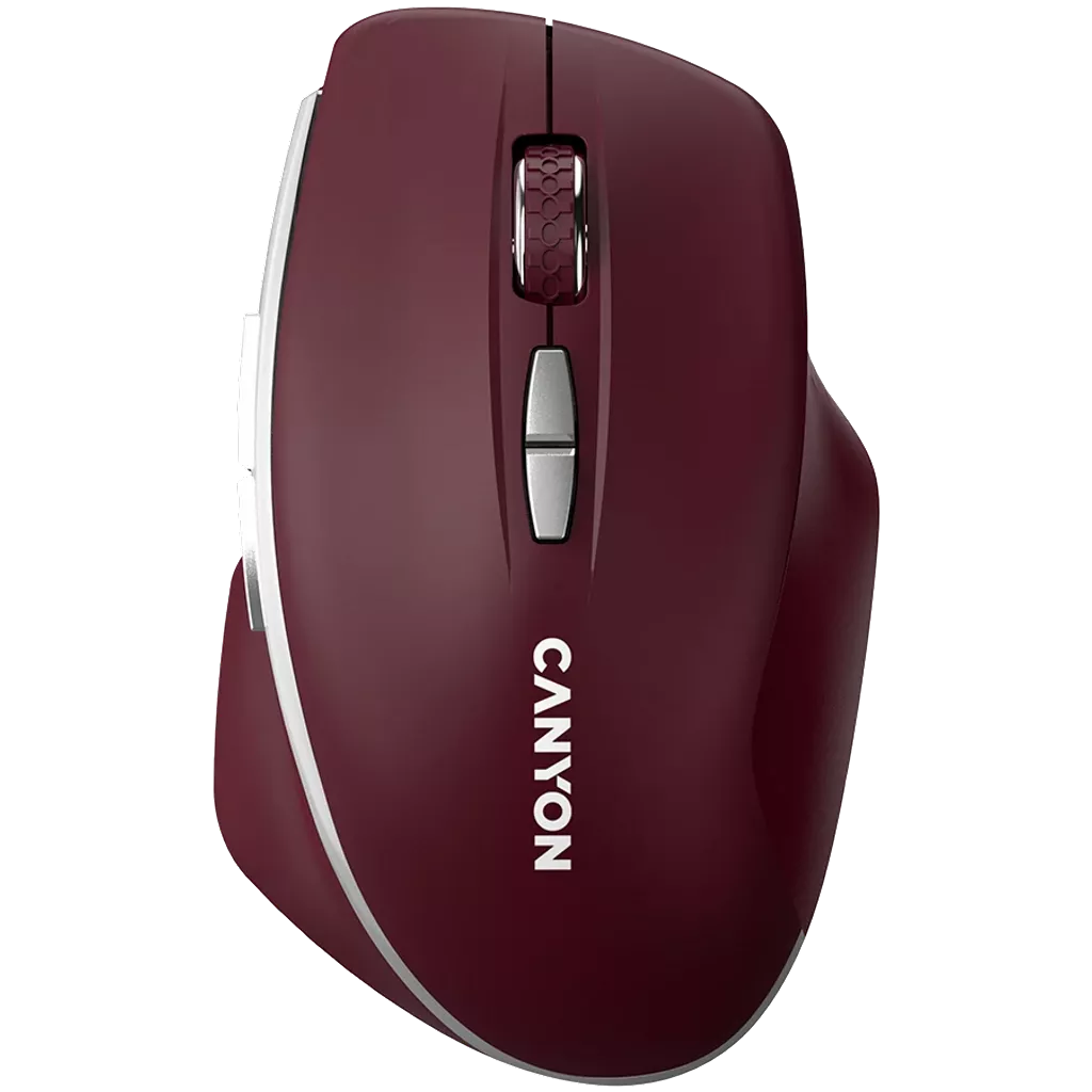 Canyon Wireless Mouse MW-21 Optical/2.4 GHz/7 Keys red retail