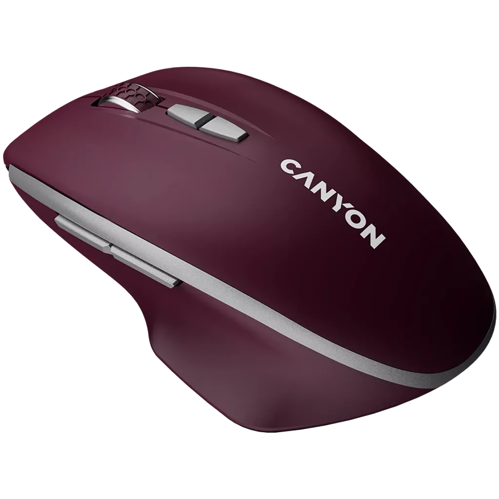 Canyon Wireless Mouse MW-21 Optical/2.4 GHz/7 Keys red retail