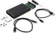 Ewent ew7070 USB 3.1 Gen2 Type-C 2.5 inch HDD/SSD behuizing