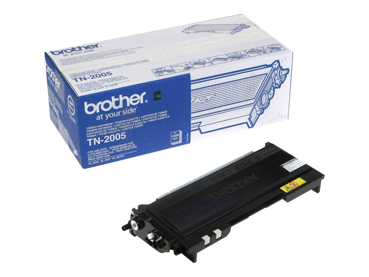 BROTHER TN2005 tonercartridge zwart high capacity 1.500 pagina s 1-pack