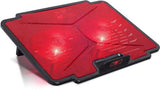 Spirit of Gamer - Laptop Cooling pad - Koeler Blade 100 - tot 15,6 inch - Rood